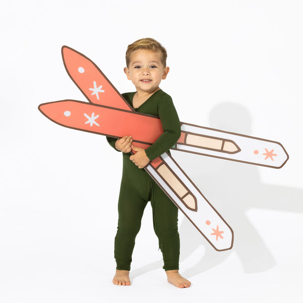 evergreen-bamboo-convertible-footie-bellabu-bear - Sophia's Style The "All in One-sie"-1