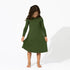 evergreen-bamboo-girls-long-sleeve-dress-bellabu-bear - Sophia's Style -5