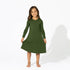 evergreen-bamboo-girls-long-sleeve-dress-bellabu-bear - Sophia's Style -4