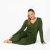 evergreen-bamboo-womens-pajama-set-bellabu-bear - Sophia's Style -4