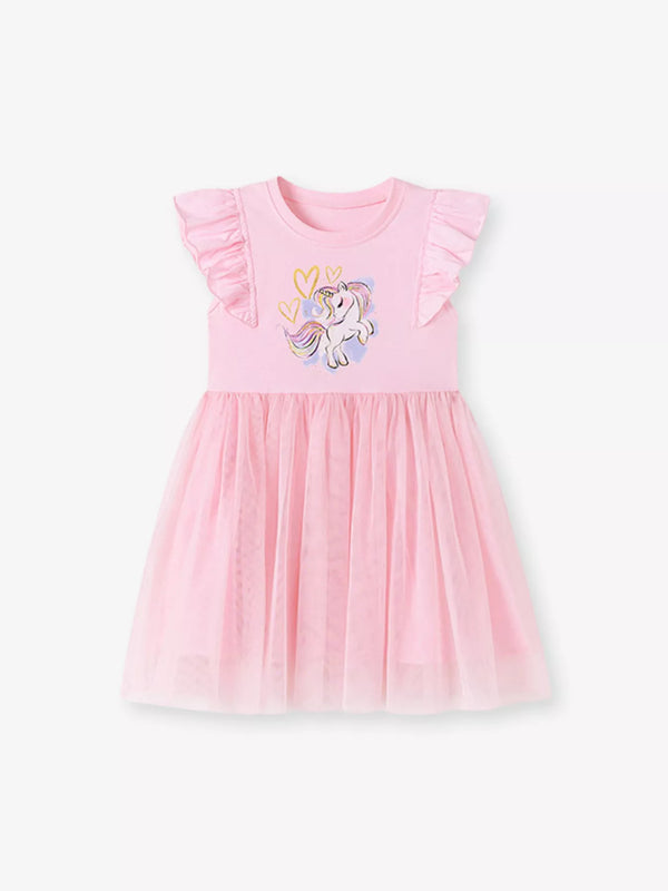 childrens-unicorn-graphic-ruffle-sleeve-tulle-dress-ohso-kids-sophias-styleDresses-1