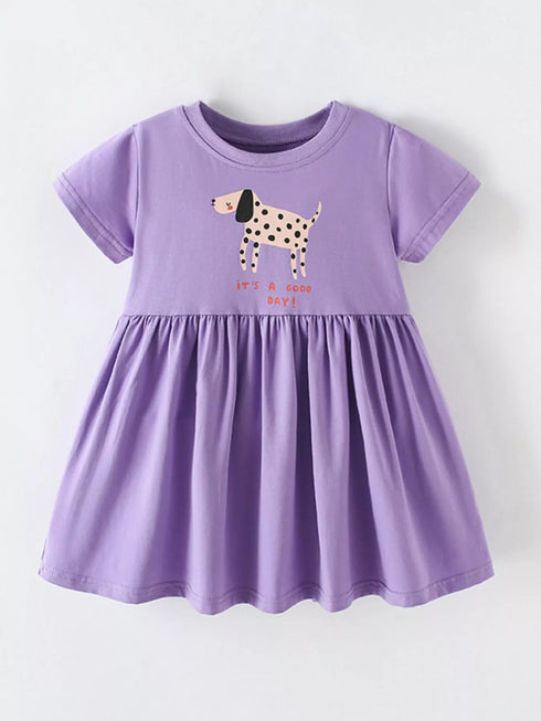 childrens-dog-round-neck-casual-dress-ohso-kids-sophias-styleDresses-1