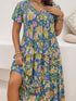 plus-size-printed-v-neck-short-sleeve-maxi-dress OhSoStyled - Sophia's Style-4