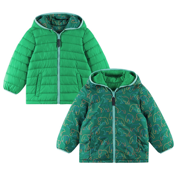 kids-reversible-puffer-jacket-green-bear Sophia's StyleJackets-1