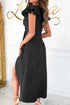 surplice-ruffled-cap-sleeve-zip-back-dress OhSoStyled - Sophia's Style in Black-13