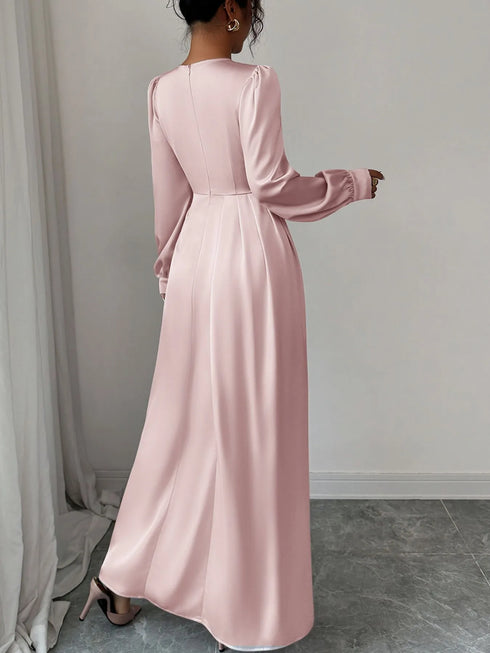 satin-long-sleeve-maxi-dress-OhSoStyled-Sophia's-Style-5
