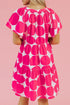 contrast-notched-flutter-sleeve-dress OhSoStyled - Sophia's Style in Strawberry-2