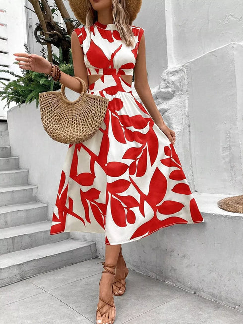 cutout-printed-sleeveless-dress-OhSoStyled-Sophia's-Style-10