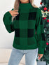 christmas-plaid-long-sleeve-turtleneck-sweater-Sophia's Style-3