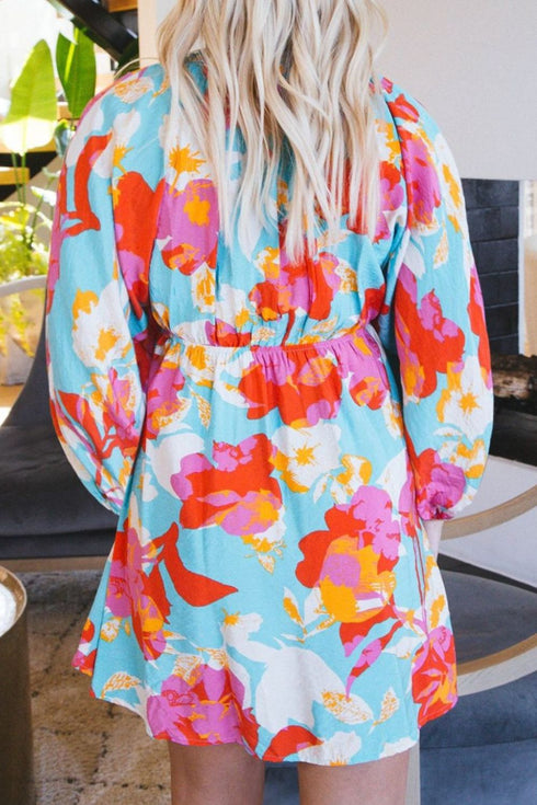 floral-bracelet-sleeve-empire-waist-mini-dress OhSoStyled - Sophia's Style-6