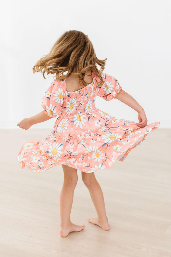 daisy-darling-smocked-ruffle-dress Mila &  Rose - Sophia's Style-Daisy Darling Smocked Ruffle Dress-2T--1