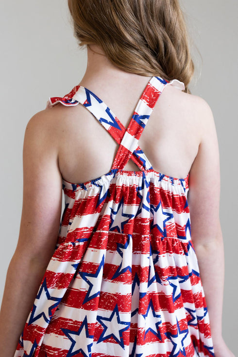 stars-stripes-ruffle-cross-back-dress Mila & Rose - Sophia's Style--4T--3