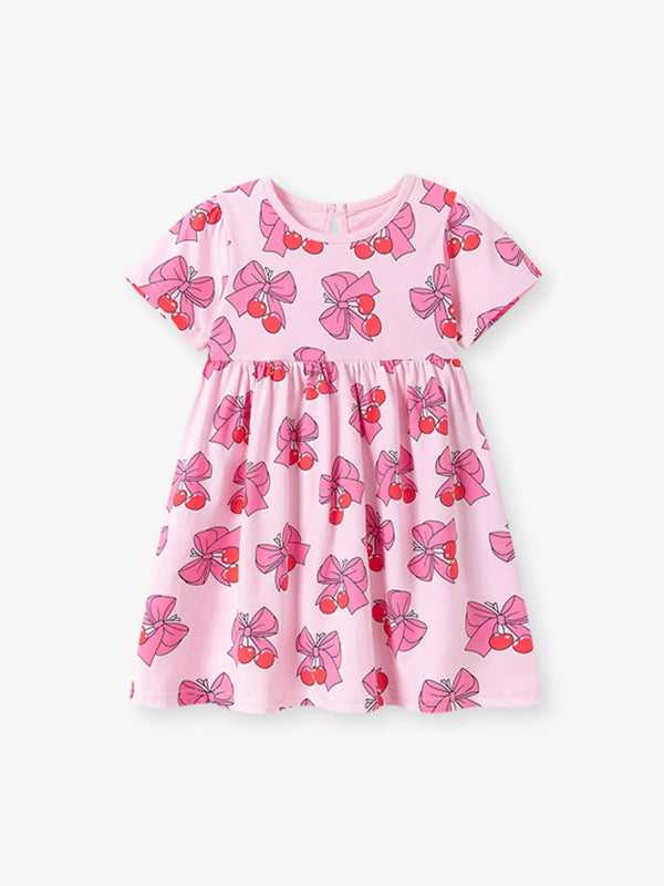 childrens-cherry-bowknot-print-ruffle-hem-dress-ohso-kids-sophias-styleDresses-1