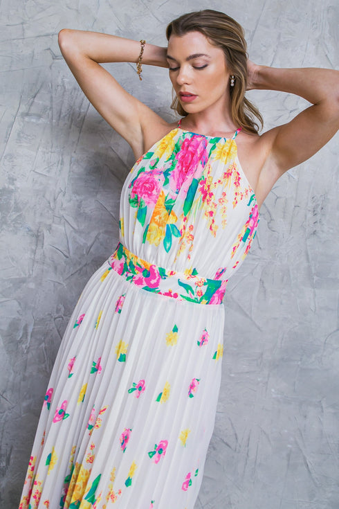 albergo-stella-woven-midi-dress Flying Tomato-Sophia's Style-6