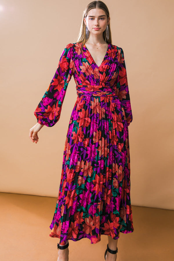 our-beautiful-love-woven-midi-dress Flying Tomato-Sophia's StyleDRESSES-1