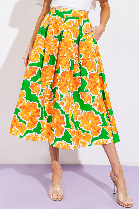 live-your-truth-woven-skirt Flying Tomato-Sophia's StyleSKIRTS-1