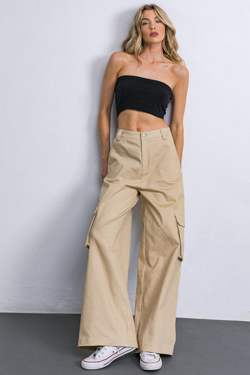 adorable-posh-woven-cargo-pants Flying Tomato-Sophia's StylePANTS-1