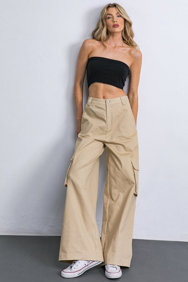adorable-posh-woven-cargo-pants Flying Tomato-Sophia's StylePANTS-1