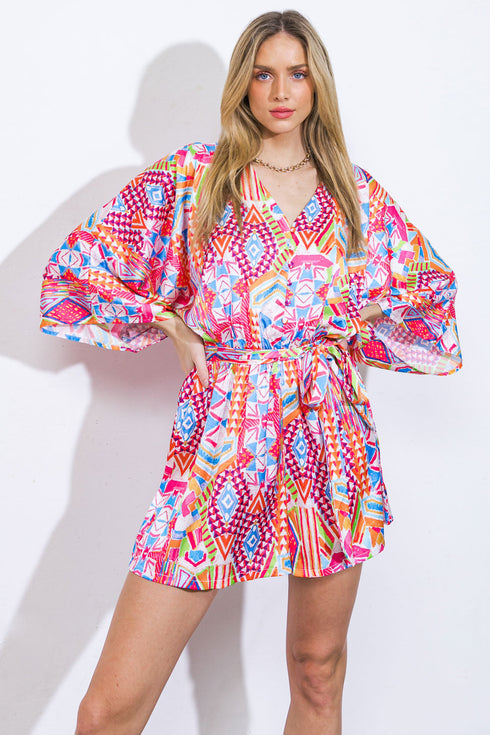 in-the-leaves-woven-romper Flying Tomato-Sophia's StyleROMPER-1