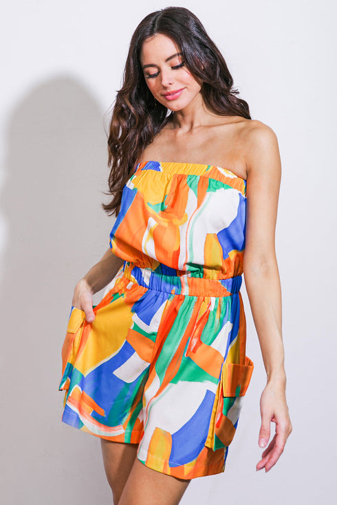 vivid-imagination-woven-romper Flying Tomato-Sophia's StyleROMPER-1