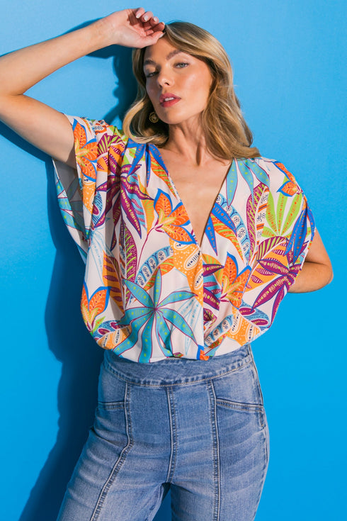 take-notes-woven-bodysuit Flying Tomato-Sophia's StyleTOPS-1