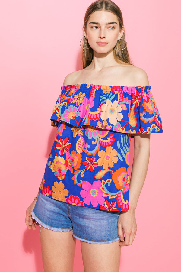 believe-in-destiny-poplin-top Flying Tomato-Sophia's StyleTOPS-1
