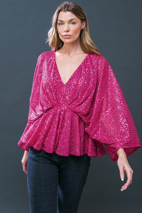 start-of-forever-sequin-top Flying Tomato-Sophia's StyleTOPS-1