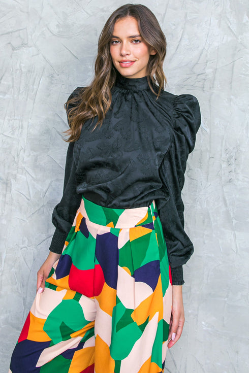 stolen-glances-satin-top-1 Flying Tomato - Sophia's Style-9