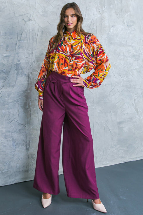 famous-behavior-woven-top Flying Tomato-Sophia's Style-3