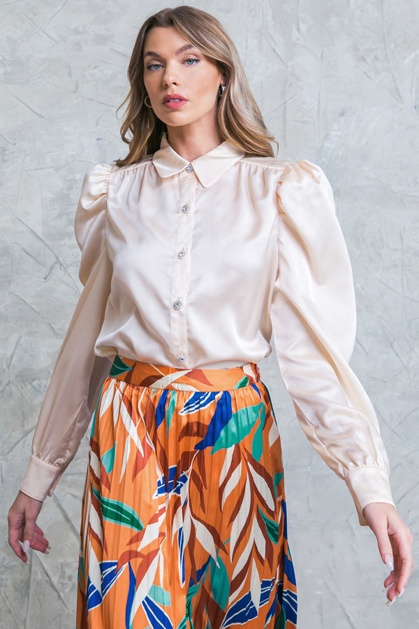 all-mine-rusty-woven-top Flying Tomato-Sophia's StyleTOPS-1