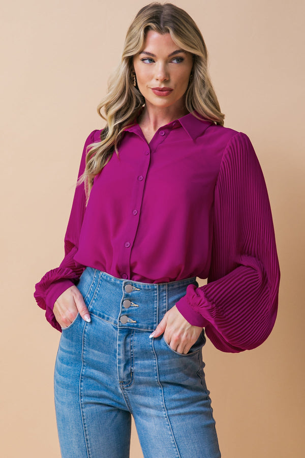 a-special-gift-woven-top Flying Tomato-Sophia's StyleTOPS-1