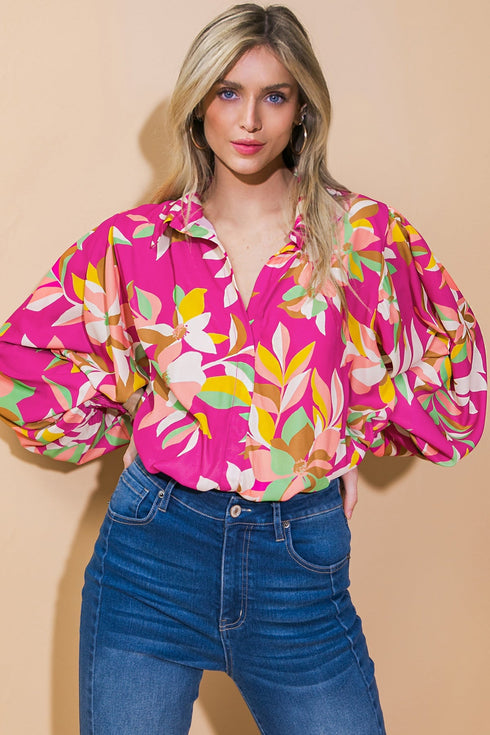 a-chill-moment-woven-top Flying Tomato-Sophia's StyleTOPS-1