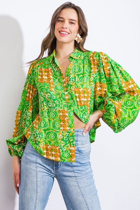 all-of-my-love-woven-top Flying Tomato-Sophia's StyleTOPS-1