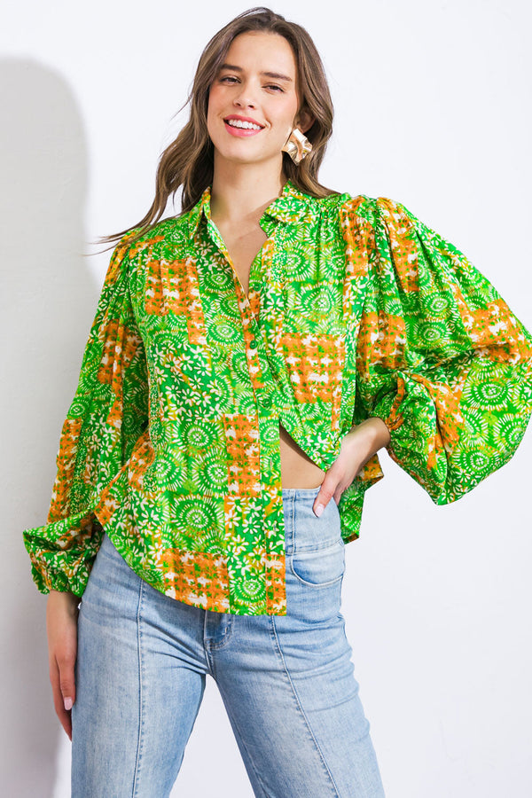 all-of-my-love-woven-top Flying Tomato-Sophia's StyleTOPS-1