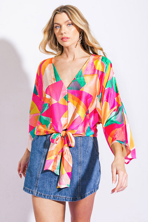 be-mine-forever-woven-top Flying Tomato-Sophia's StyleTOPS-1