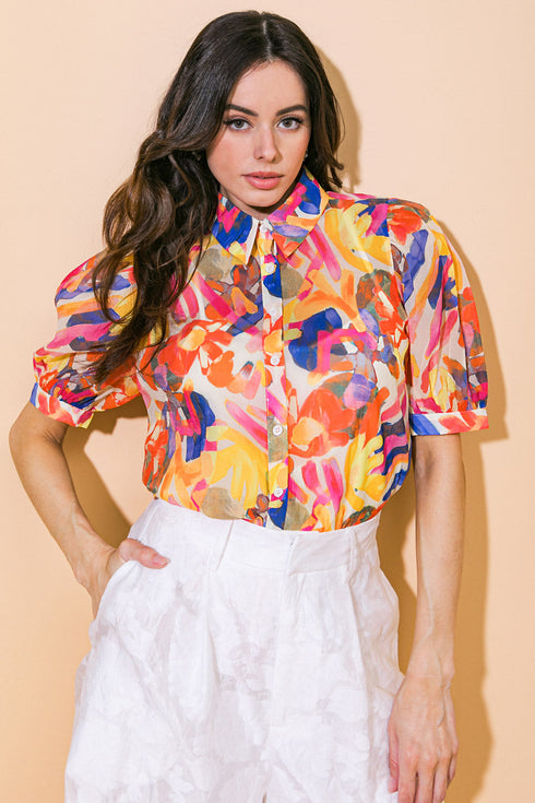 i-cross-my-heart-woven-top Flying Tomato-Sophia's StyleTOPS-1