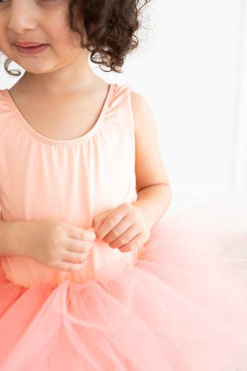 bright-peach-tank-tutu-leotard Mila & Rose - Sophia's Style--2T--3