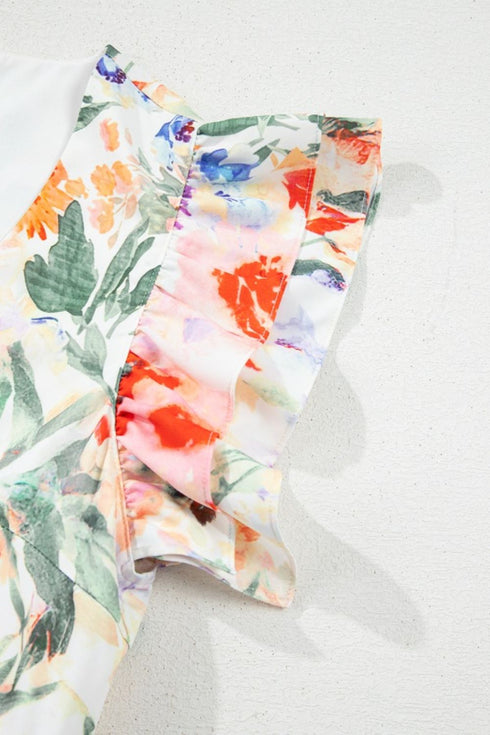 floral-double-ruffle-sleeve-v-neck-mini-dress OhSoStyled - Sophia's Style-9