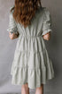 stripe-tasseled-tie-neck-ruffled-short-sleeve-tiered-flattering-dress-OhSoStyled-Sophia's-Style-3