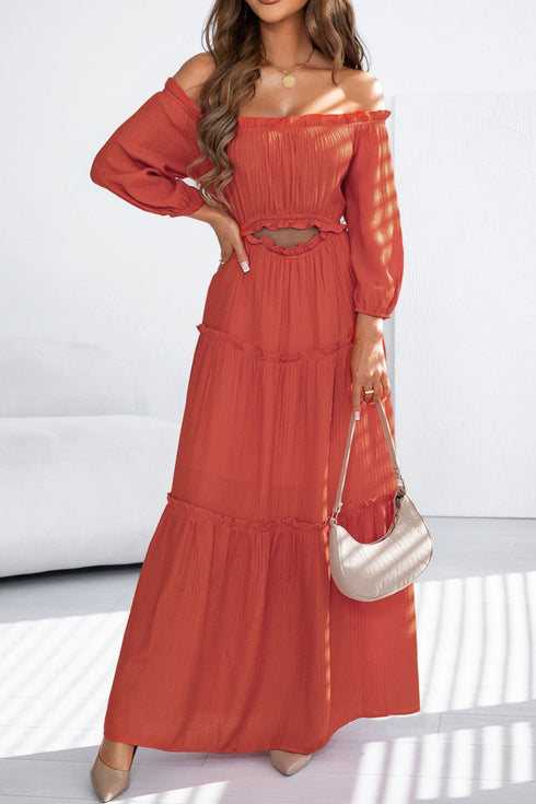 cutout-frill-off-shoulder-maxi-dress OhSoStyled - Sophia's Style-5