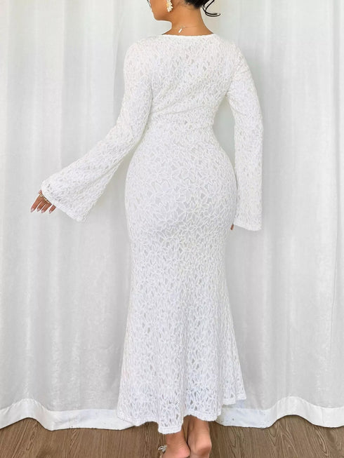 lace-round-neck-flare-sleeve-dress-OhSoStyled-Sophia's-Style-2