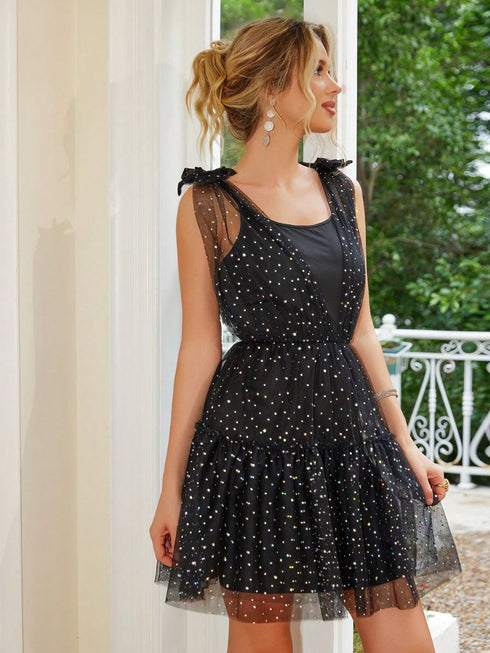 tied-scoop-neck-mini-cami-dress OhSoStyled at Sophia's Style-4