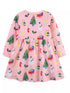 childrens-christmas-print-long-sleeve-casual-dress-ohso-kids-sophias-style-2