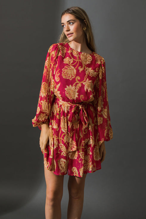 one-that-got-away-woven-mini-dress Flying Tomato-Sophia's Style-4