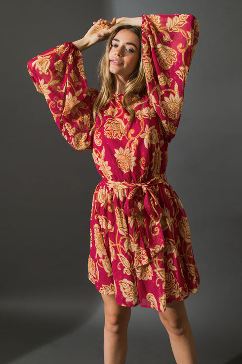 one-that-got-away-woven-mini-dress Flying Tomato-Sophia's StyleDRESSES-1