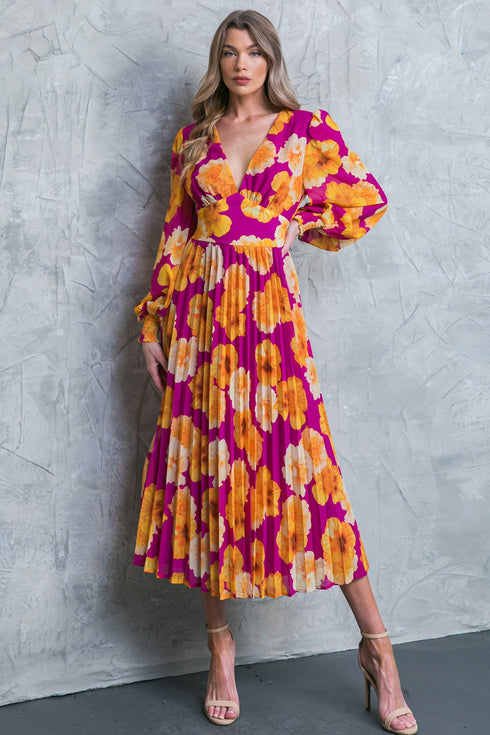 look-at-her-floral-woven-midi-dress Flying Tomato-Sophia's StyleDRESSES-1