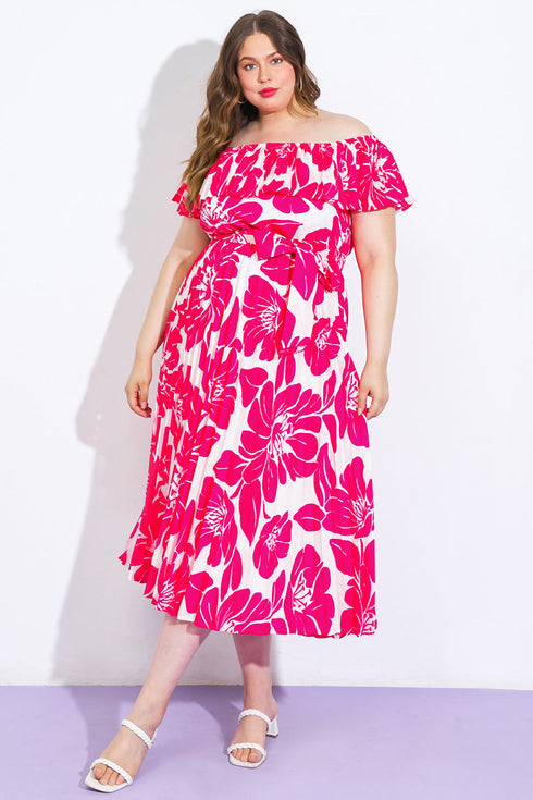 love-script-woven-midi-dress Flying Tomato-Sophia's Style-6