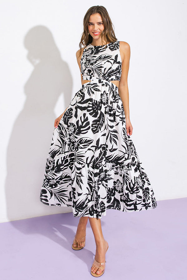 live-your-truth-woven-midi-dress Flying Tomato-Sophia's StyleDRESSES-1