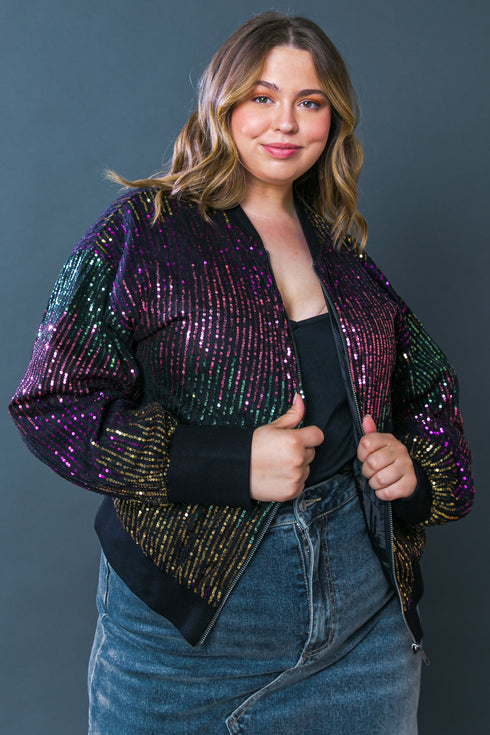 entertain-me-sequin-bomber-jacket Flying Tomato - Sophia's Style-6