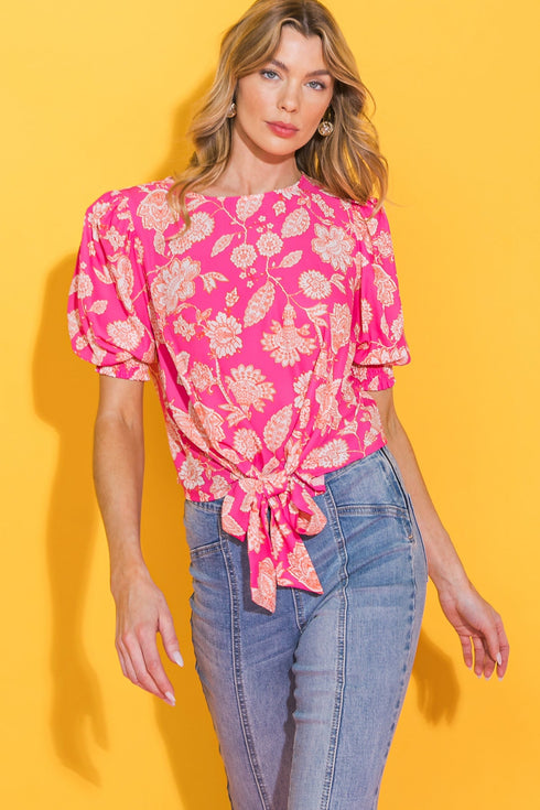 remarkable-entrance-woven-top Flying Tomato-Sophia's StyleTOPS-1